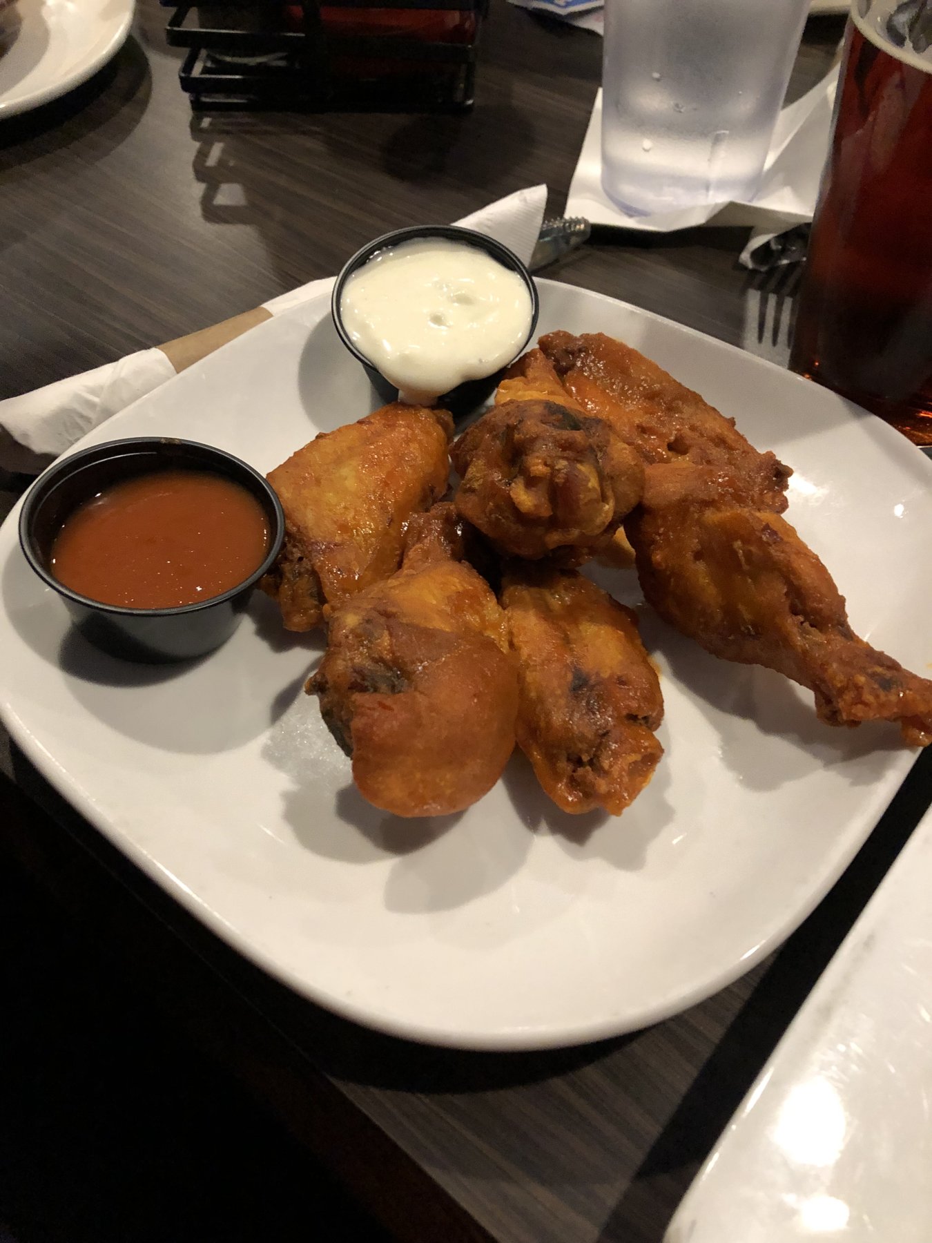 Pre-Holiday Wings, Because Priorities