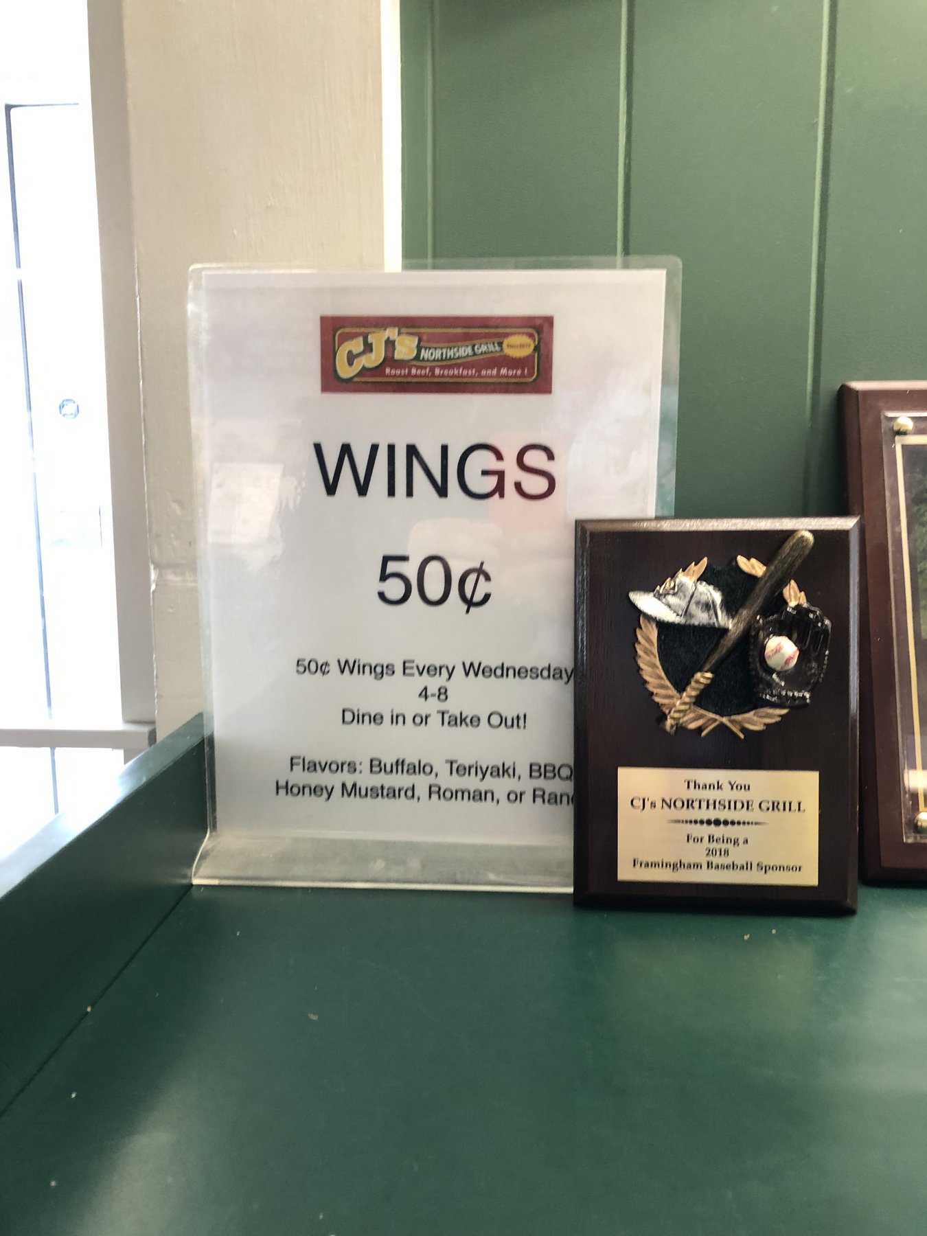 CJ’s Northside Grill: 50 Cents a Wing, RIP