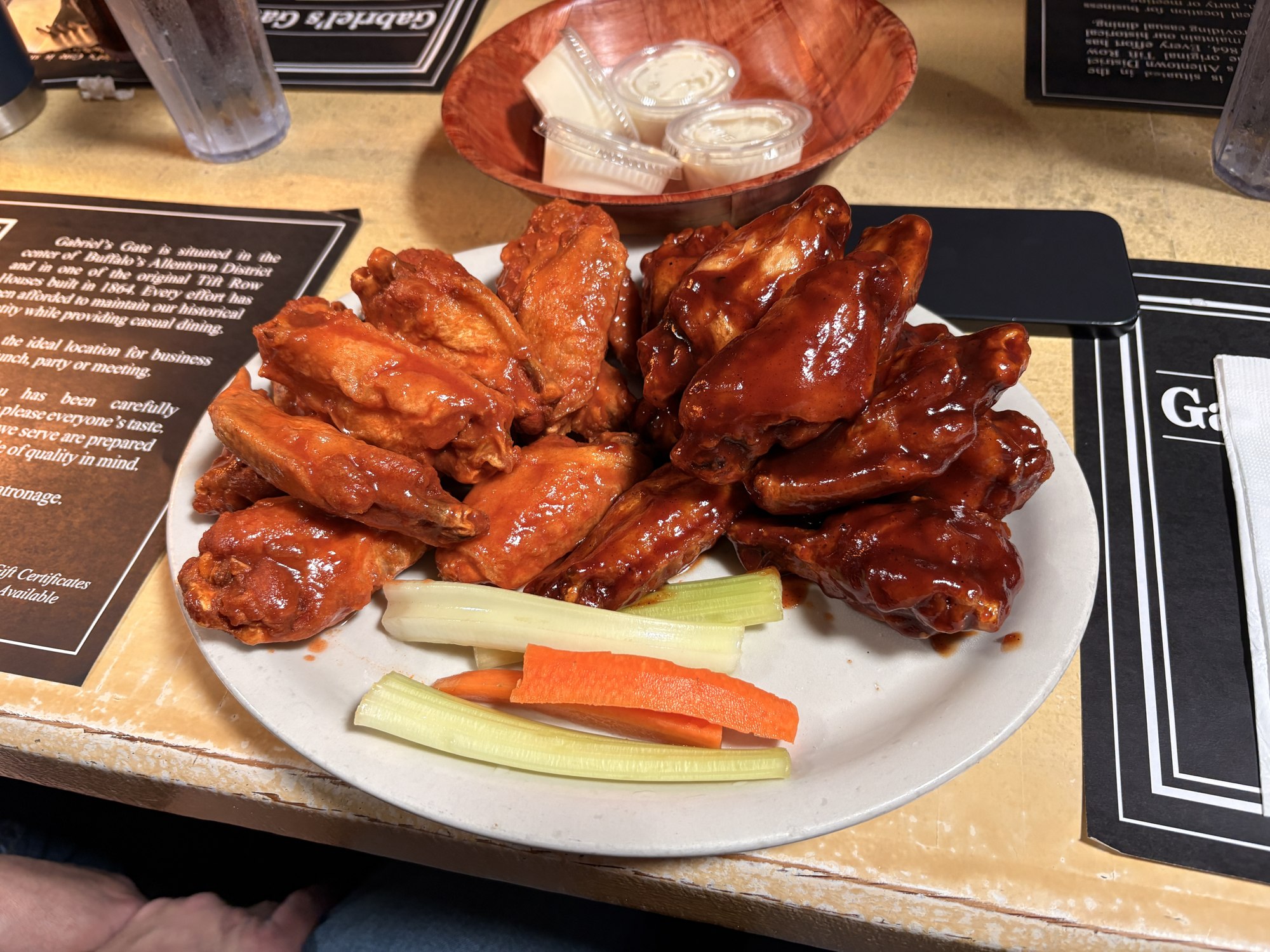 Wing Night in Buffalo: Gabriel’s Gate in Allentown