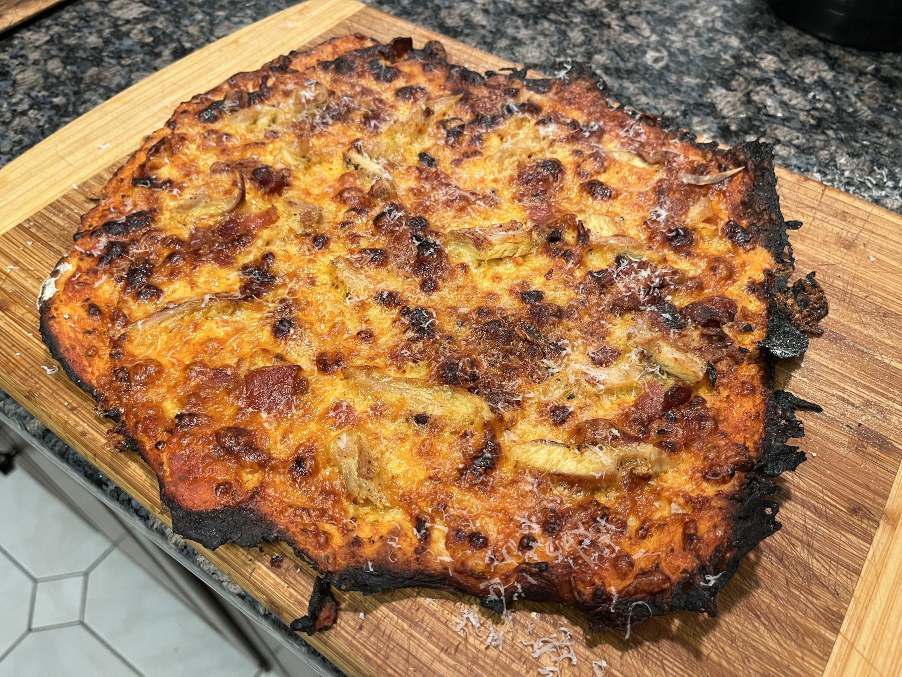 The Charred Grill Pizza, Sudbury Backyard
