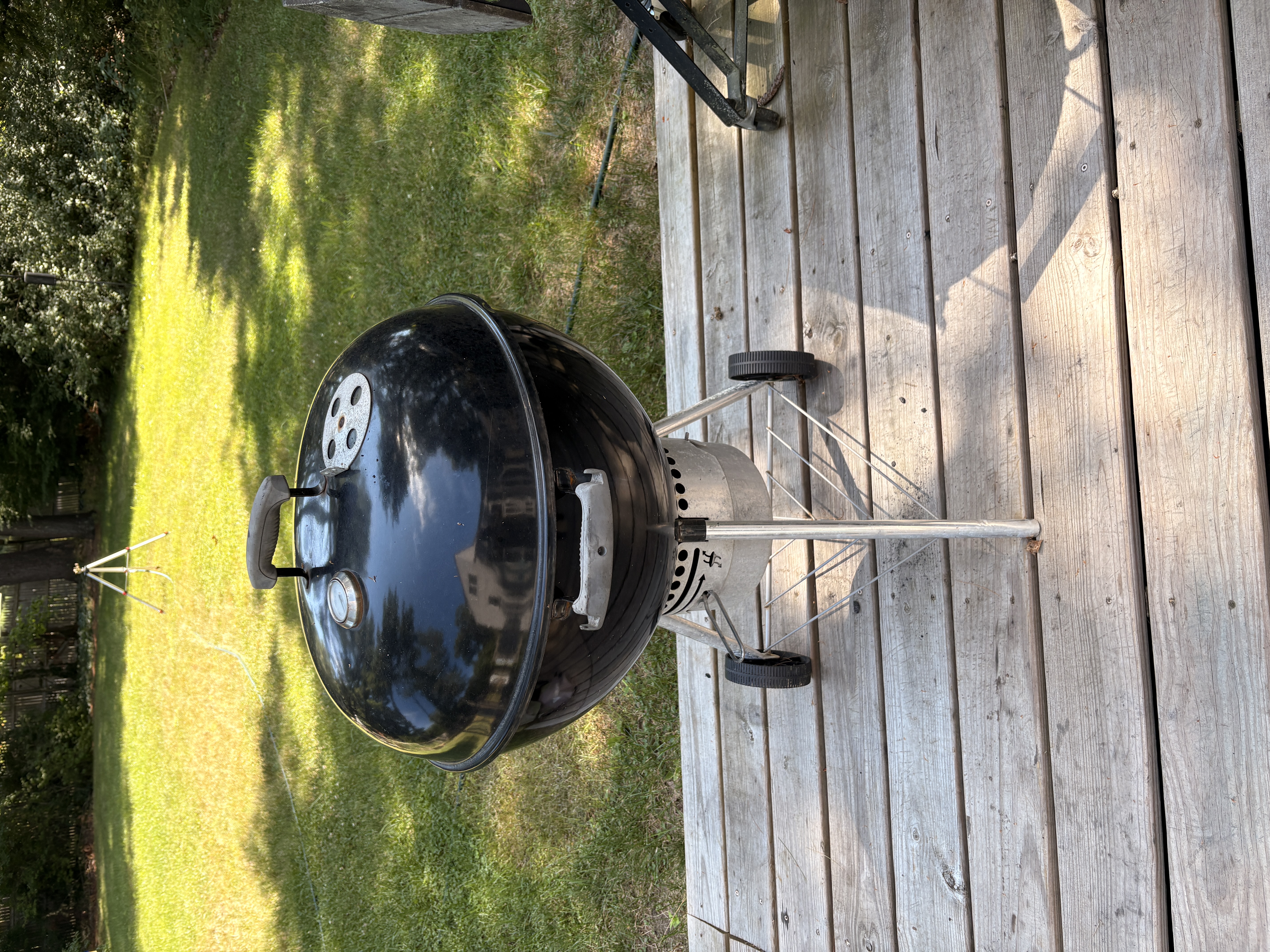 Weber kettle grill
