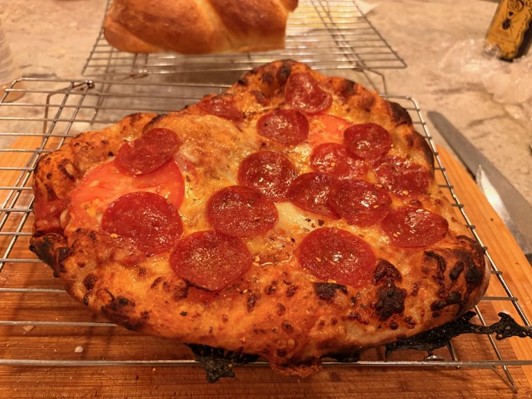 Saturday Night Pizza Double Feature: 550°F and a Stone